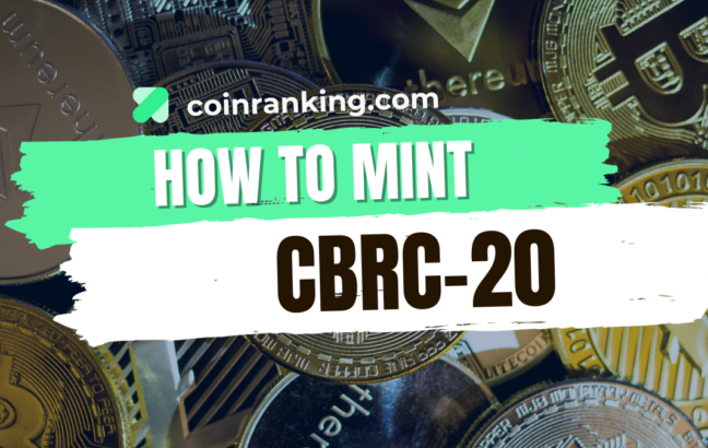 mint CBRC-20 tokens